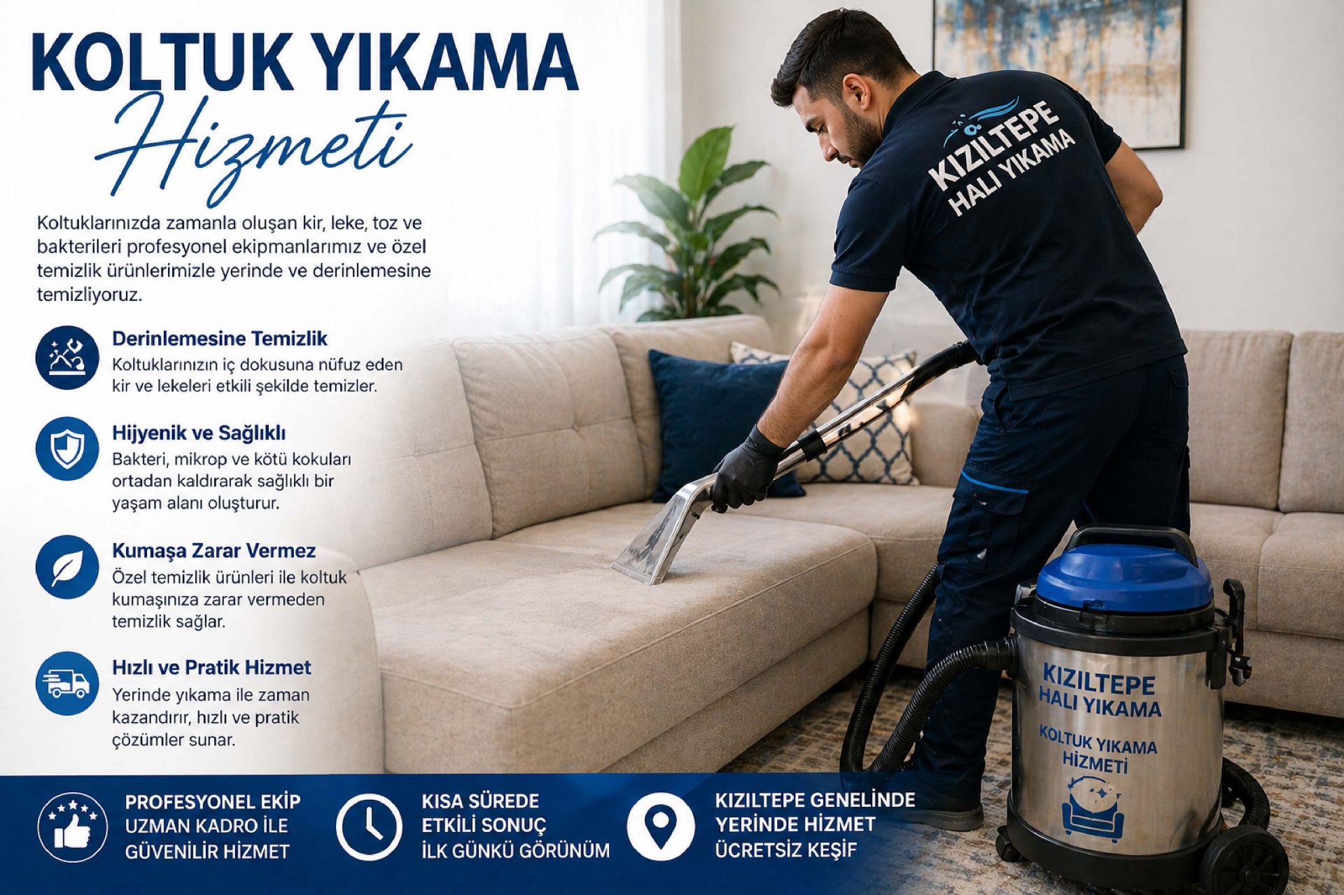 Koltuk Yıkama Hizmeti
